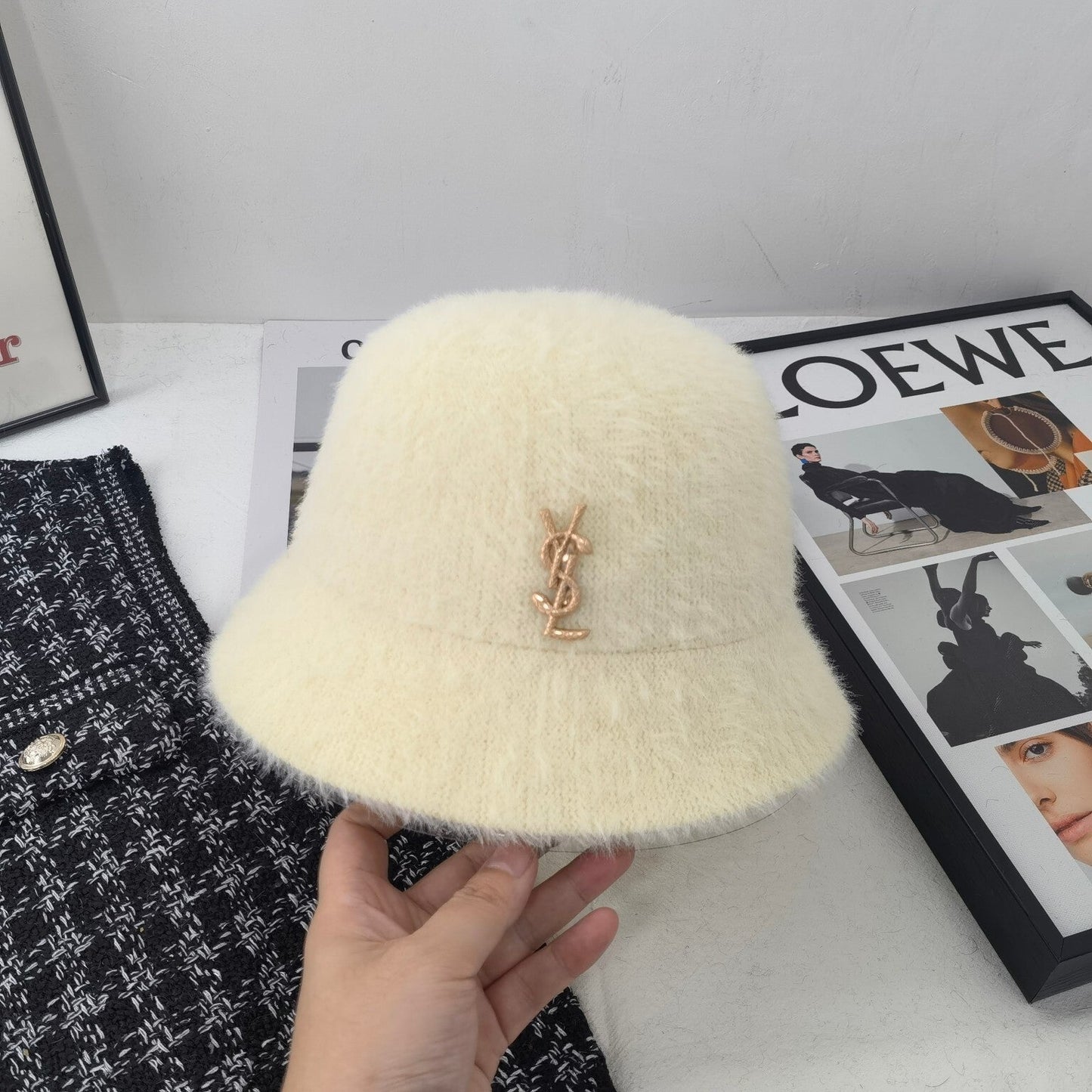 Fur Hat YSL