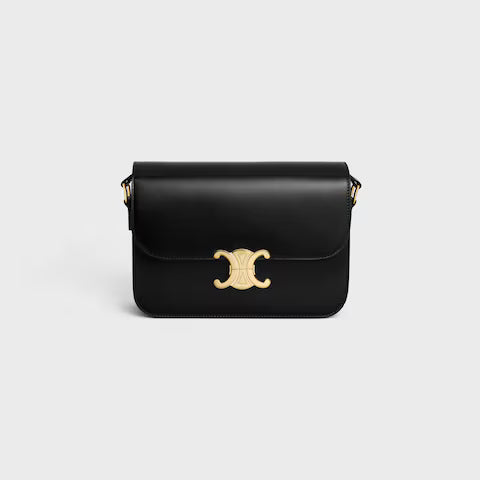 CLASSIQUE TRIOMPHE BAG IN shiny calfskin