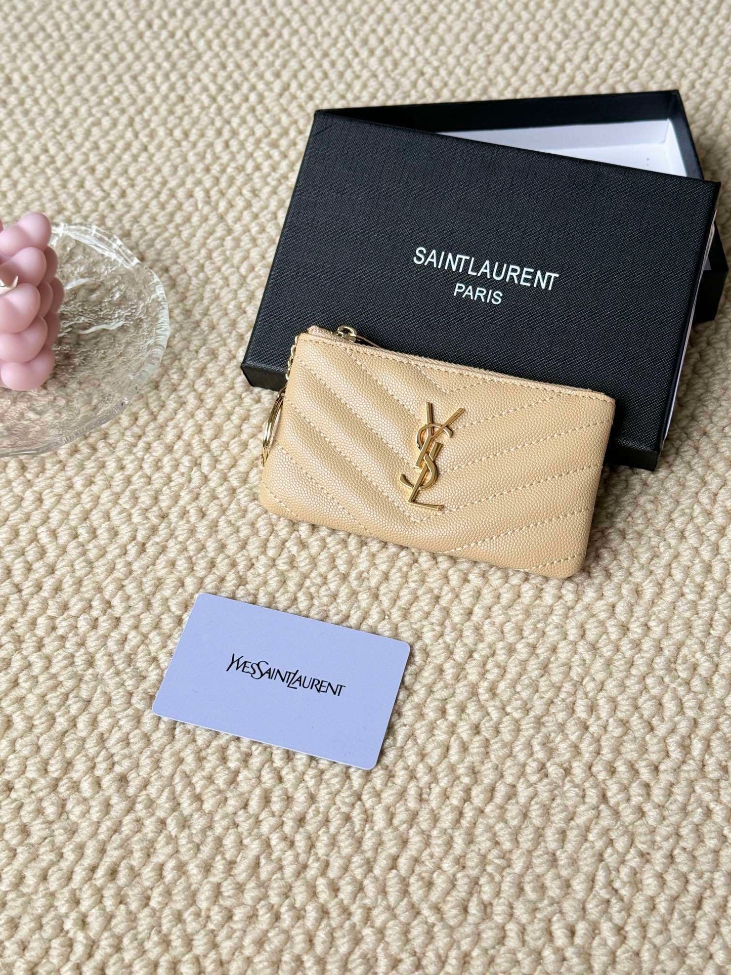 YSL Key Pouch