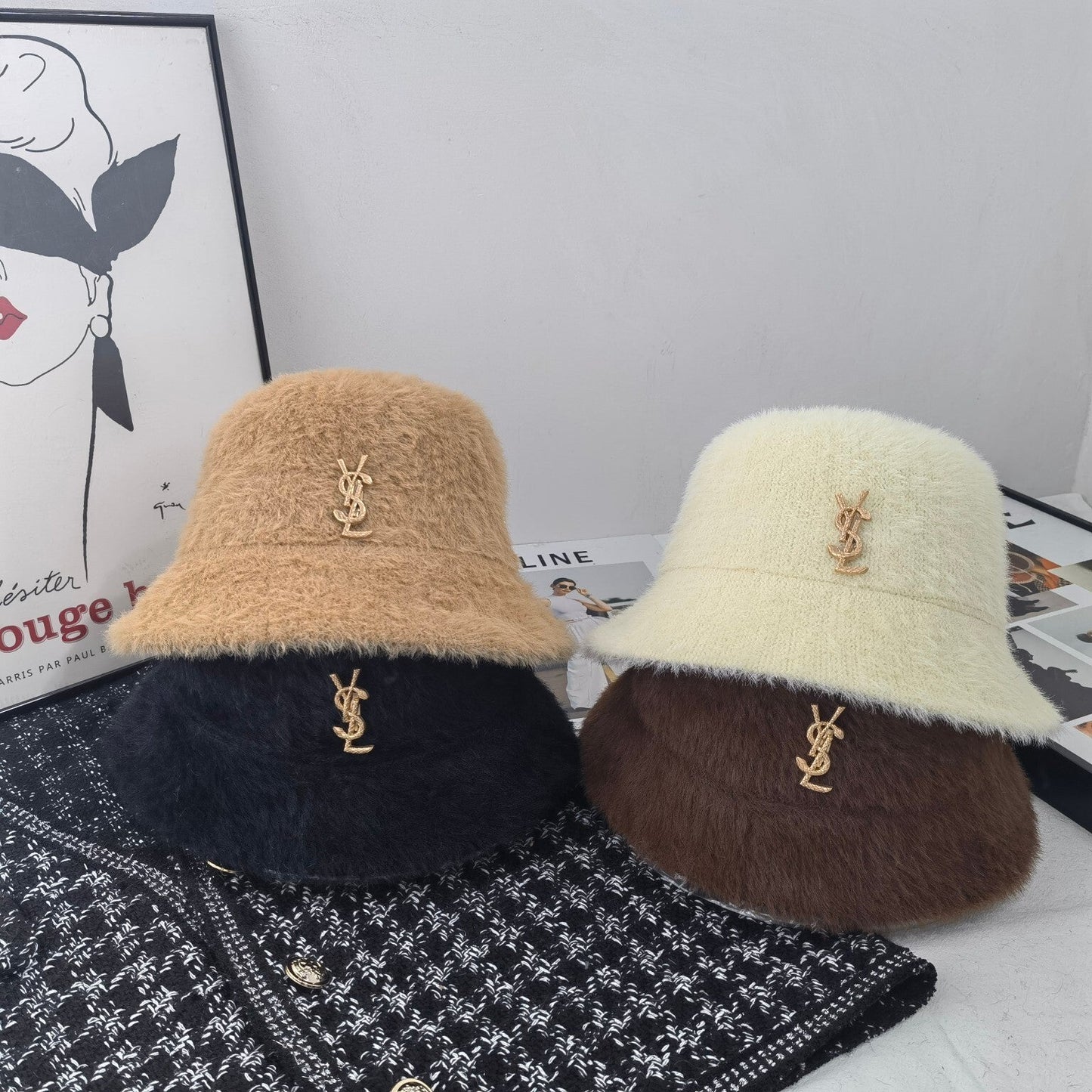 Fur Hat YSL