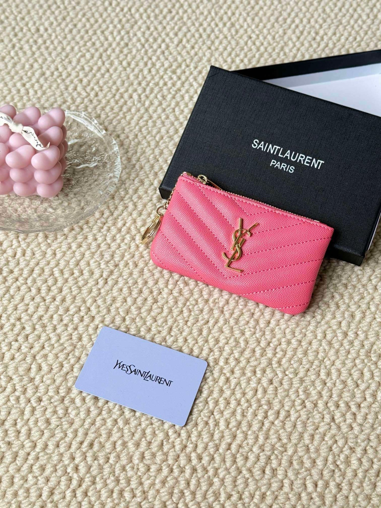 YSL Key Pouch