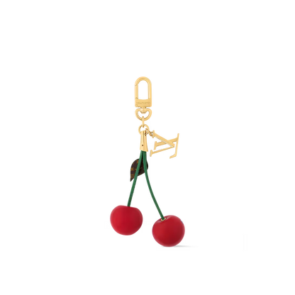 LV x TM Cerise Bag Charm With Box