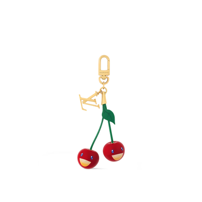 LV x TM Cerise Bag Charm With Box