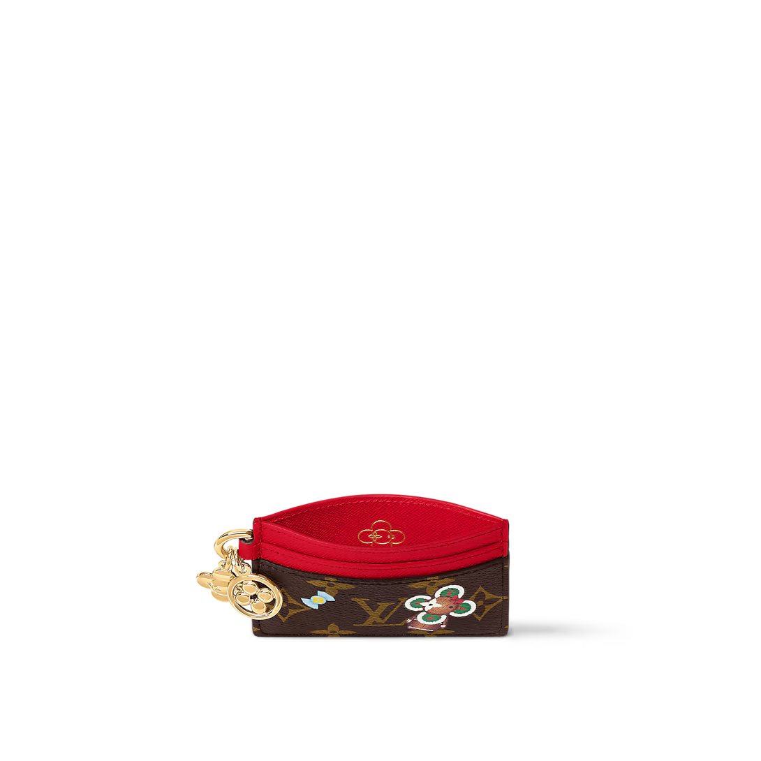 LV Charms Card Holder