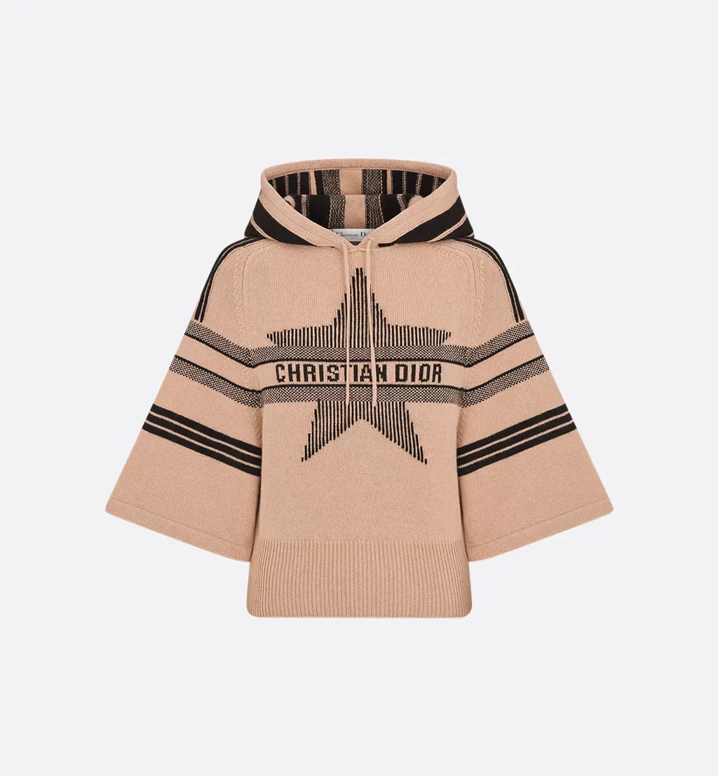CDAlps Three-Quarter Sleeve Hooded Sweater